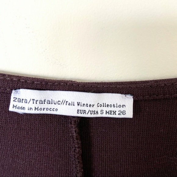 Zara Trafuluc V-neck Midi Bodycon Dress - Picture 4 of 4